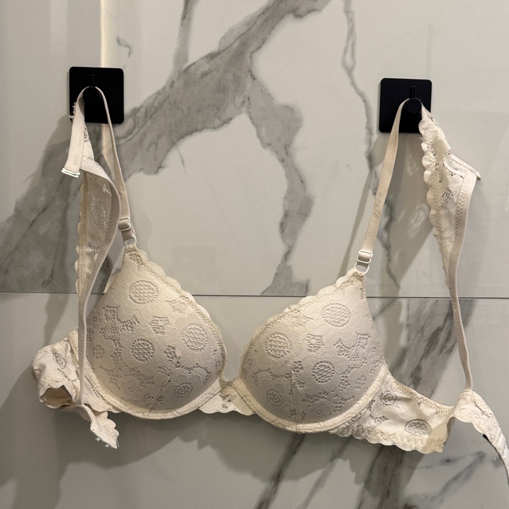Aerie Lace Cream Bra